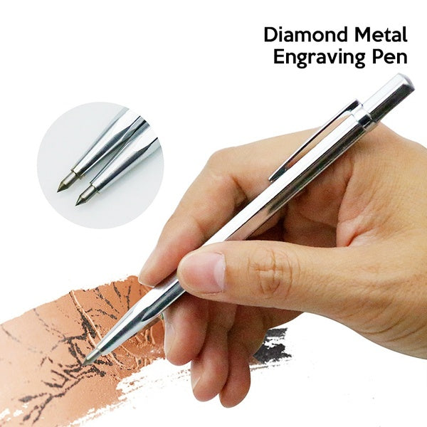 1PC Tungsten Carbide Scribe Strong Premium Engraving Pen Engraving Scriber Tools for Glass Ceramic Metal Wood Carving Hand Tool
