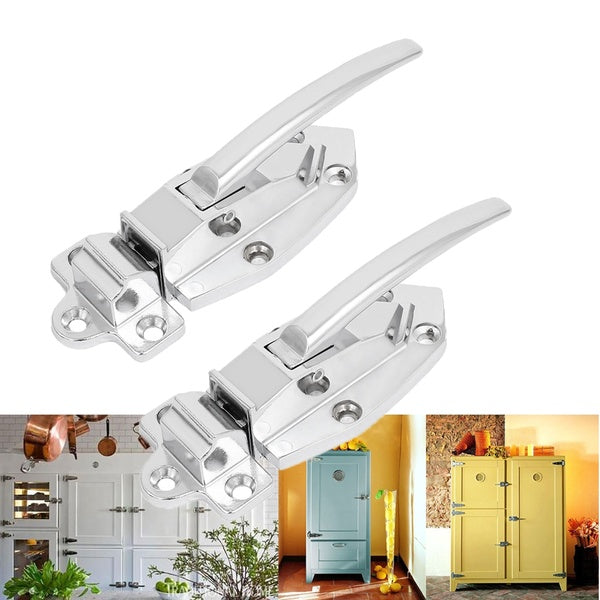 165mm longue vis fixe congélateur refroidisseur four porte tirer poignée loquets serrures 2 pièces