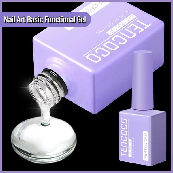 Professional Nail Glue for Long-lasting and Durable Results-Multipurpose Nail Function Glue for All Types of Nail Art