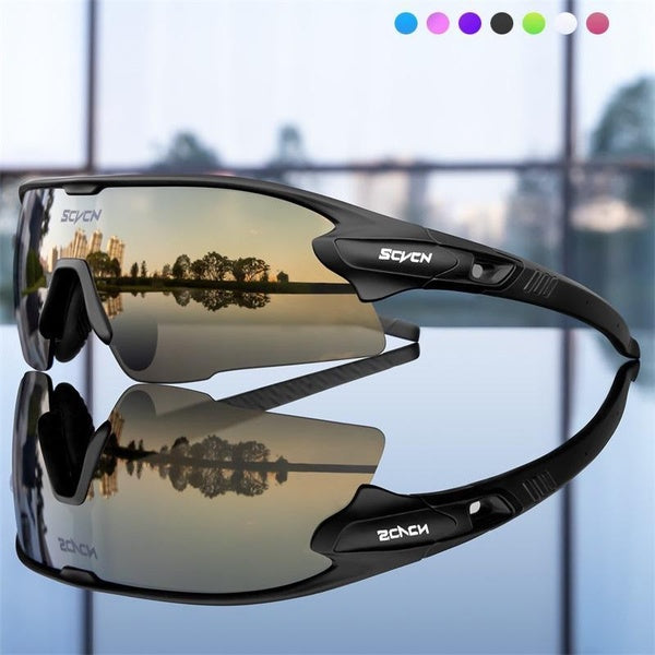 Cycling Glasses Men Women Bike Eyewear Mirrored UV400 Goggles Outdoor Sport Bicycle Sunglasses