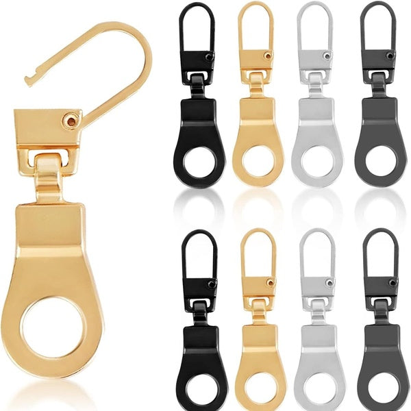 3 pièces de remplacement de tirette de fermeture éclair, kit de réparation de languette de tirette détachable pour sac à dos de bottes de manteau de