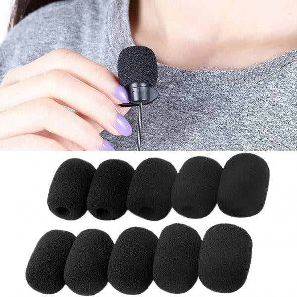 Microphone Windshied Thick Washable Protective Protective Headset Mic Windshied Replacement