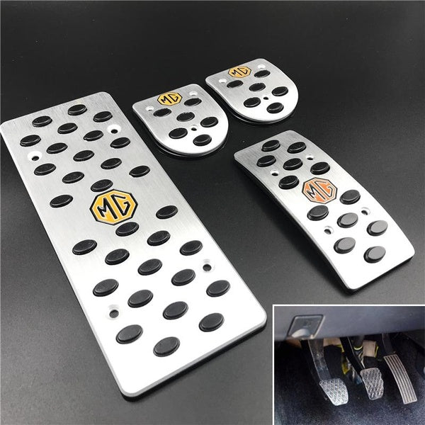 Car Modified Pedal Kit for MG HS ZS GS GT MULAN MG3 MG5 MG6 MG7 Manual - Automatic Gas Brake Foot rest Metal Pad Cover Decorative Accessories