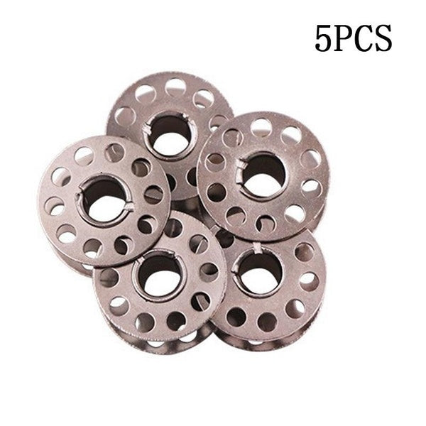 5-10pcs Metal Bobbins Empty Spool Bobbins For Household Sewing Machine Sewing Accessories