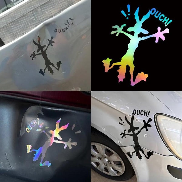 1pc Funny Rabbit Decals Car Stickers for Car Door and Window Decoration Car Accessories