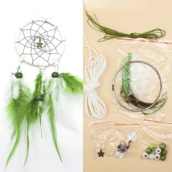 Dream Catchers Kit Handmade Wall Decoration Catchers for Nursery Baby Room Kids Gift Bedroom Wall Decor