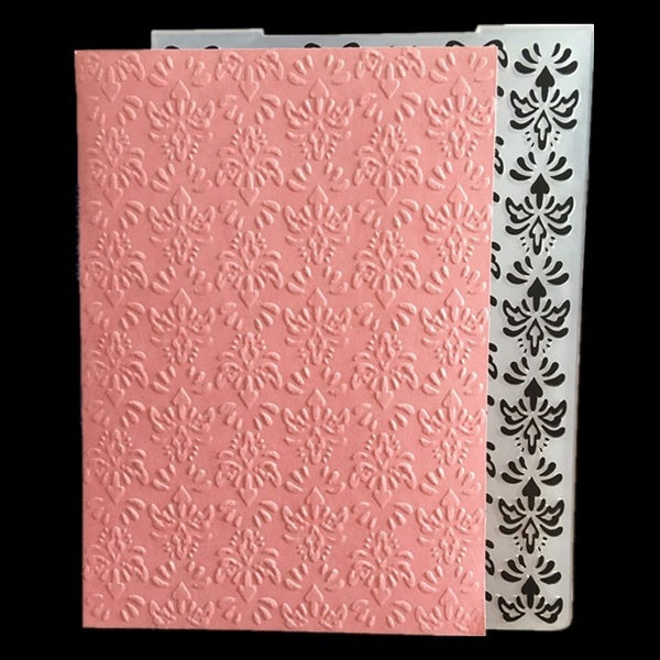 Retro Pattern Plastic Embossing Folder For Photo Album Paper Card DIY Scrapbooking Decoration