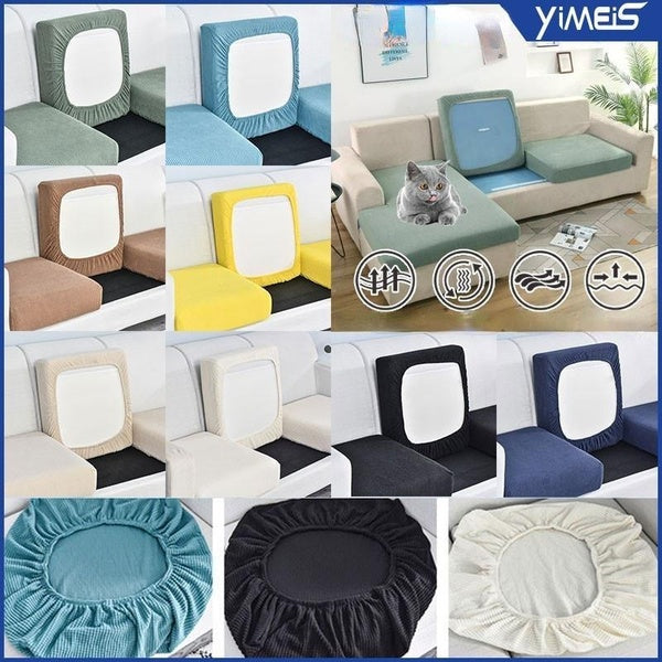 1-2-3-4 Seat Corner Sofa Cushion Cover Spandex Elastic Couch Cushion Covers Stretch Chair Slipcover Furniture Protector for Sofa Seat Cushion