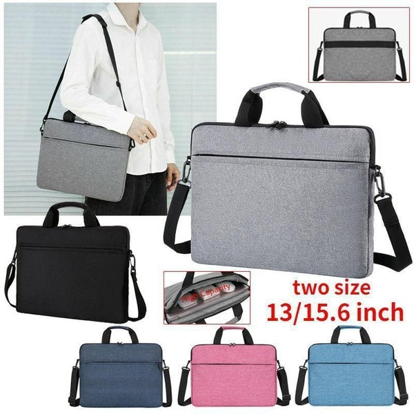 13Inch-15.6 inch Laptop PC Waterproof Shoulder Bag Carrying Soft Notebook Case Cover