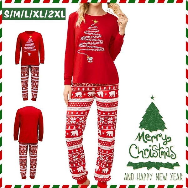 Matching Family Pajamas Christmas Holiday Xmas Sleepwear For Woman, Mom, Mother