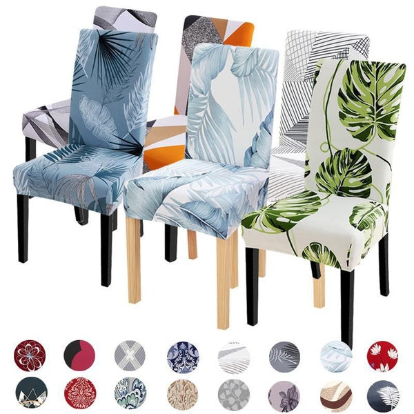 1pc Spandex Elastic Chair Cover Dining Chair Slipcover Removable Washable Chair Covers for Hotel Wedding Party Banquet Dining Room