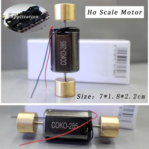 1:87 HO Scale Universal Train Motor Accessories Train Electric Model DIY Power Modification Diorama Accessories Matron Inn