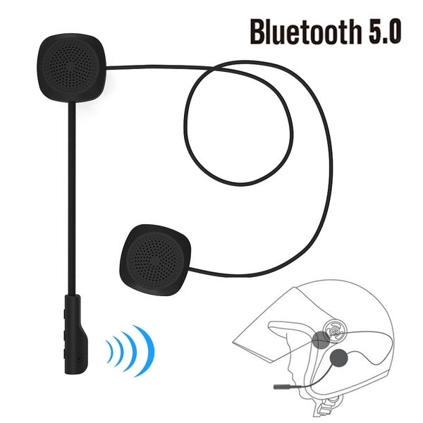 Casque de moto casque sans fil Bluetooth 5.0 haut-parleur de scooter appel mains libres musique jouer