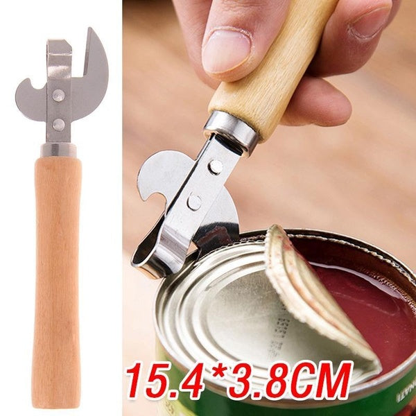 Metal Bottle Opener For Jars Canisters Can Opener Manual Lid Remover Utensil Multifunctional Gadgets Kitchen Accessories