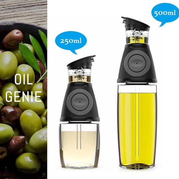 Hot Sale Oil and Vinegar Dispenser Set with Drip-Free Spouts - Olive Oil Dispenser Bottle for Kitchen,250Ml [9oz] or 500Ml [17oz] Bottles