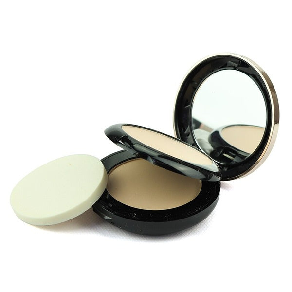 KAQIYA 1010 Compact Powder 2 in 1 Translucent Pressed Powder Cake Super Fine Oil Control Concealer Whitening Waterproof Lasting