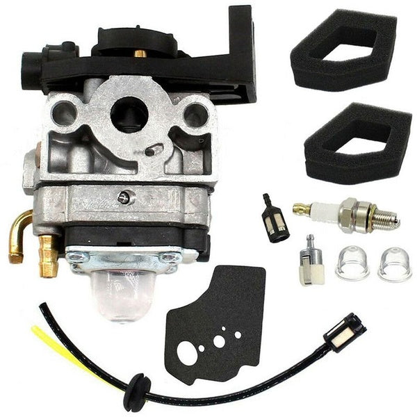 1set Carb Carburetor Kits for Honda GX35 GX25 16100-Z0H-825 Fuel Line Filter Kit Spark Plug Lawn Mower Cutting tools
