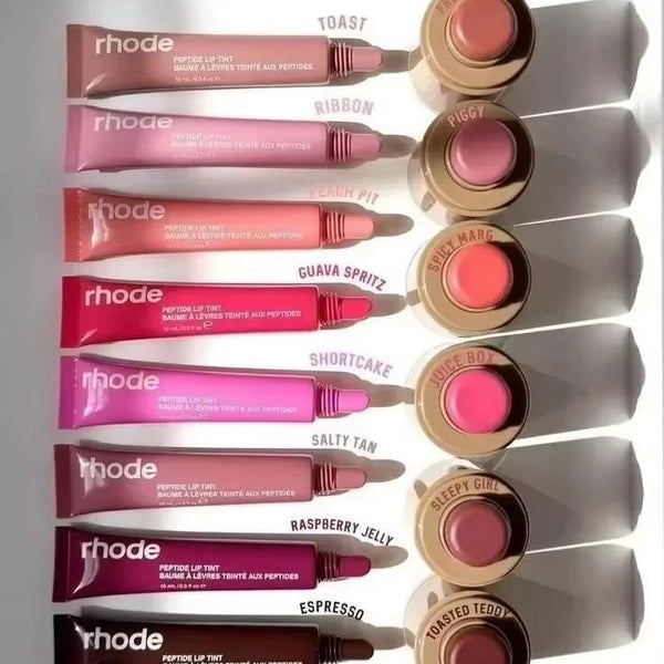 Rhode Summer Lip Moisturizer Lip Balm Smoothing Lipstick Lines Lasting Nourishing Women Daily Care Makeup Gloss Care Makeup Girl
