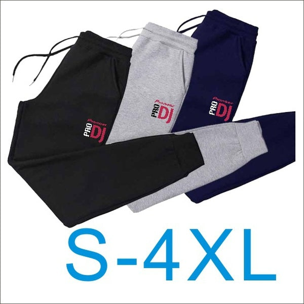 Mens Fashion Fitness Sweatpants Men's Casual Pants Soft Sports Pants Jogging Pants Running Trousers Loose Long Pants DJ Printed Trousers