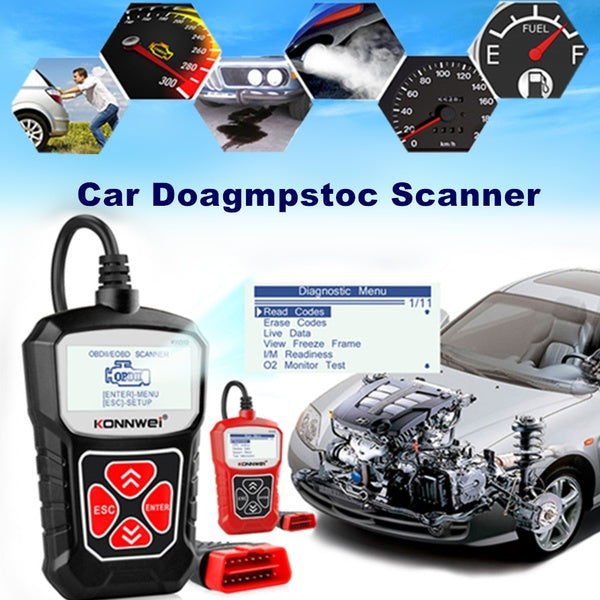 Nouveau KONNWEI KW310 KW309 Scanner de voiture universel Lecteur de code automobile professionnel Véhicule CAN Diagnostic Outil d'analyse 7 langues A