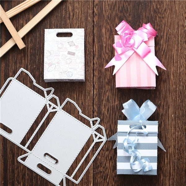 DIY Christmas Gifts Box Metal Cutting Dies Stencils for Scrapbooking-photo Album Decorative Embossing Paper Cards