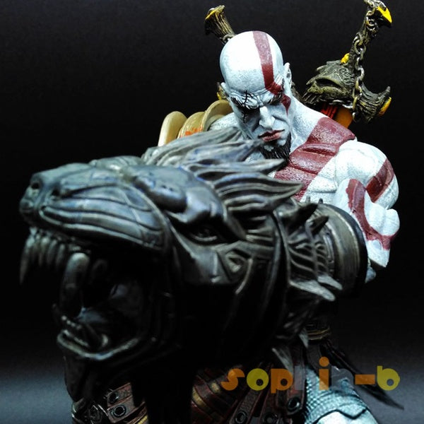 PS3 ACT game GOD OF WAR 3 Kratos Nemean Cestus Blades of Exile action figure toy