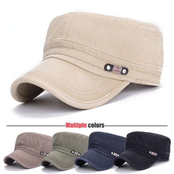 5 Colors New Fashion Baseball Cap Outdoor Sport Casual Cotton Snapback Hats For Men and Women Flat Army Cap Design
