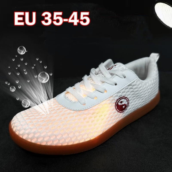 Comfortable Oxford Sole Chinese Kung Fu Tai Chi Shoes Anti-slip Running Shoes Mesh Breathable Fitness Shoes