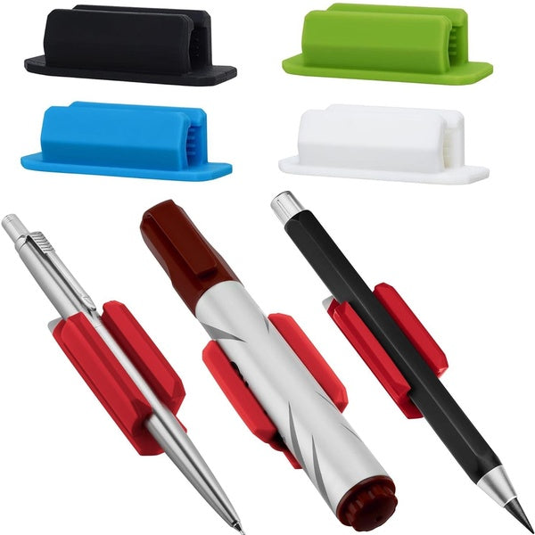 Pen Holder Adhesive Pen Holder for Desk or Any Surface, Pencil Holder & Marker Holder, Teacher Supplies for Classroom and Office Desk Accessories