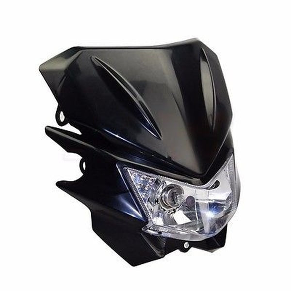 35W Motorcycle Lamp Headlight for Honda Kawasaki Suzuki Yamaha Dirt Bike Off-Road Dual Sport Custom