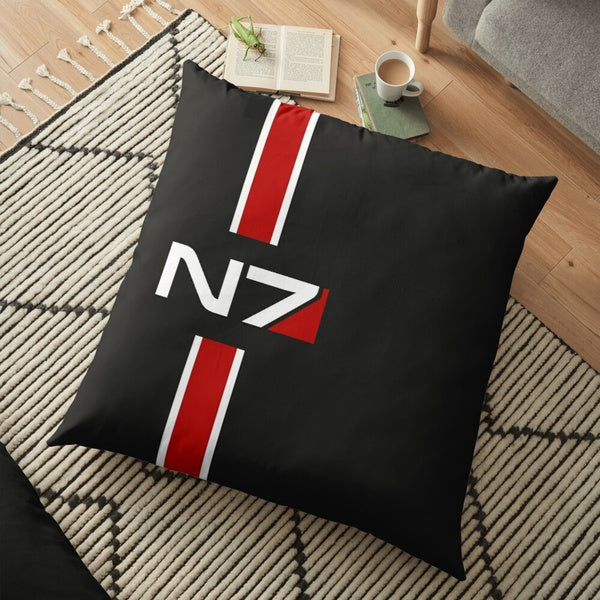 N7 Emblem Mass Effect Sofa Bed Home Decor Pillow Case Cushion Cover Gifts