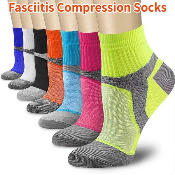 3-2-1Pairs Short Stockings Ankle Compression Fast Dry Fashion Sports Outdoor Run Striped Breathable Comfortable Women Men Resistant Socks