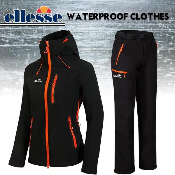 Women Windbreaker Waterproof Camping Hiking Jacket Female Outdoor Sports Pants For Climbing Cycling Fishing