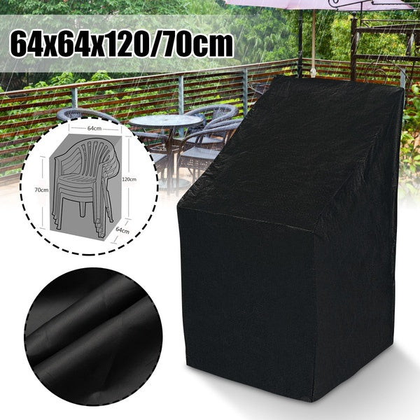 QUALITY WATERPROOF OUTDOOR GARDEN PATIO FURNITURE STACKING CHAIR CHAIRS COVER