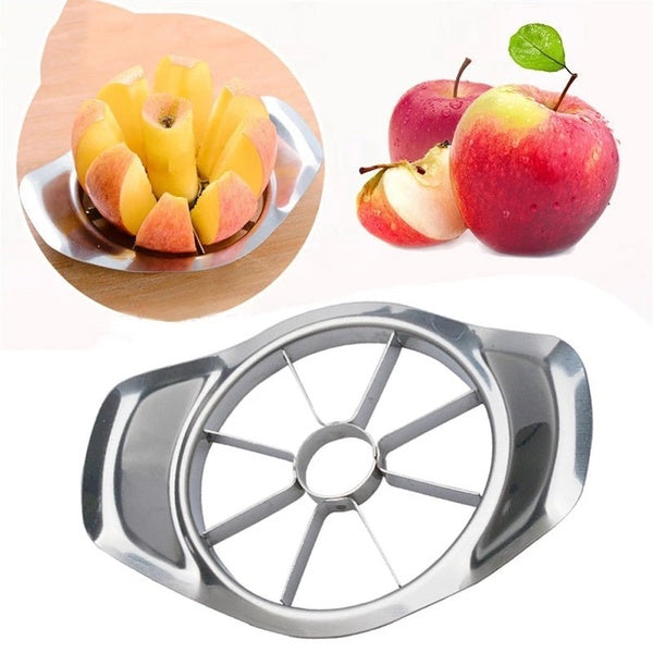 1 PC Gadgets De Cuisine En Acier Inoxydable Apple Cutter Trancheuse Légumes Fruits Outil Cuisine Accessoires Apple Coupe Facile Trancheuse Cutter WB
