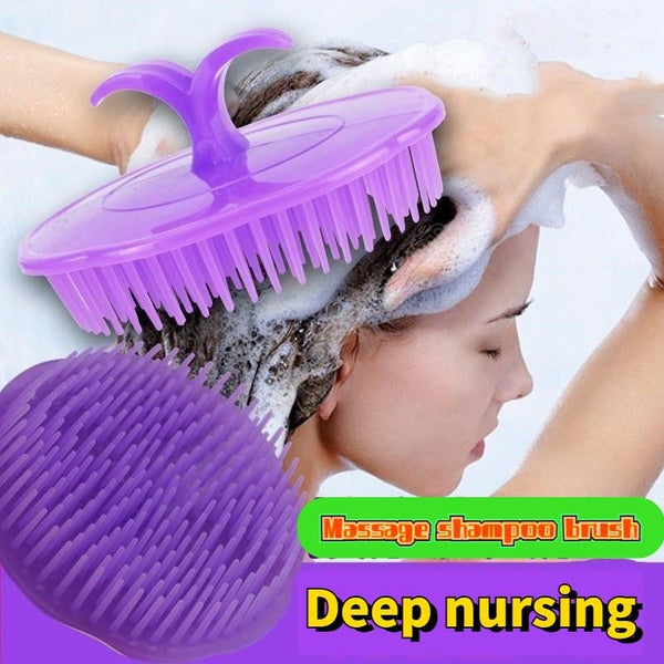 Head massage shampoo artifact massage brush anti-dandruff anti-itch shampoo brush