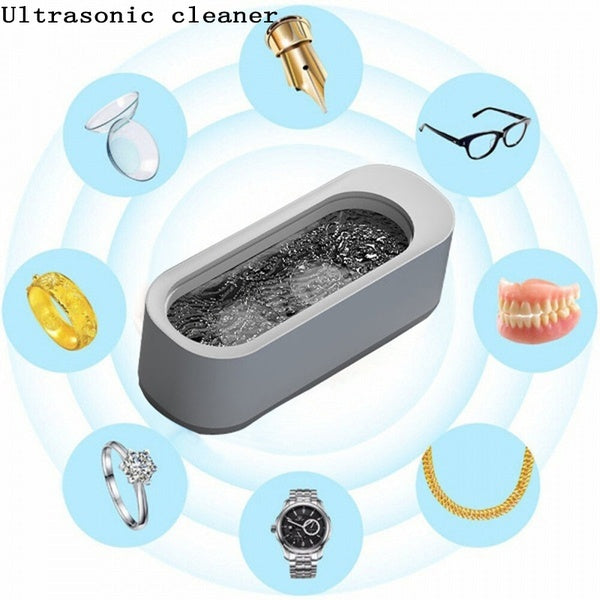 Multi-functional Ultrasonic Cleaning equipment Machine Jewelry Cleaner Watchces Denture Eye Glasses Coins Silver Cleaning Machine