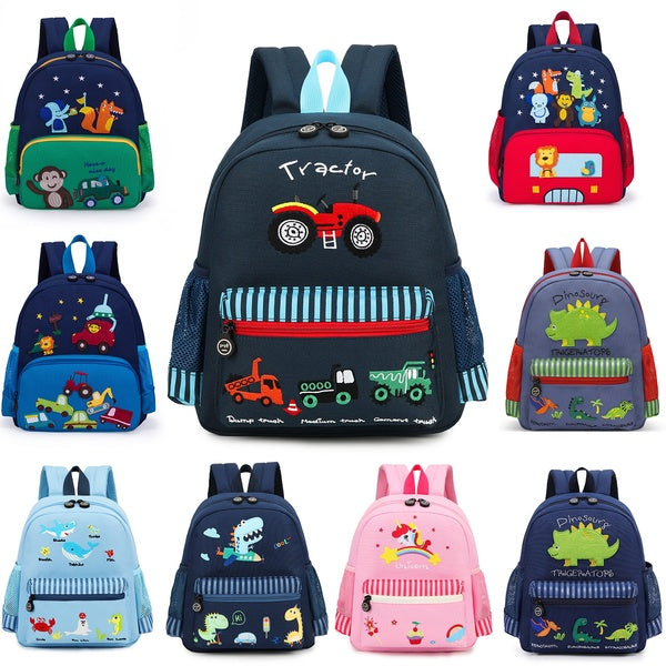 willikiva Cute Zoo Little 3d Backpack Kid Backpacks for Boys and Girls Toddler Backpack Waterproof Preschool Safety Harness Leash