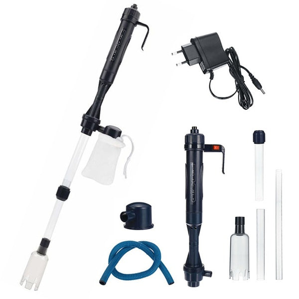 New Electric Aquarium Water Change Pump Cleaning Tools Water Changer Gravel Cleaner Siphon for Fish Tank Water Filter Pump