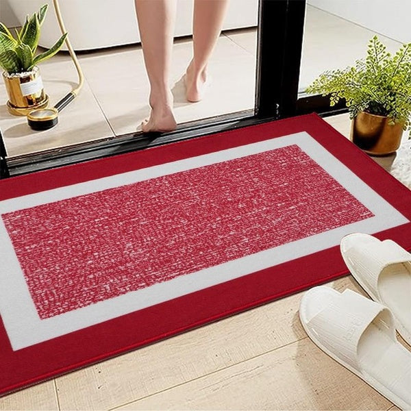 Christmas Home Floor Mats, Absorbent Non-slip Bathroom Rugs Washable Door Mats Bathtub Shower Bathroom Rugs Home Decor For Bathrooms, Kitchens, Door