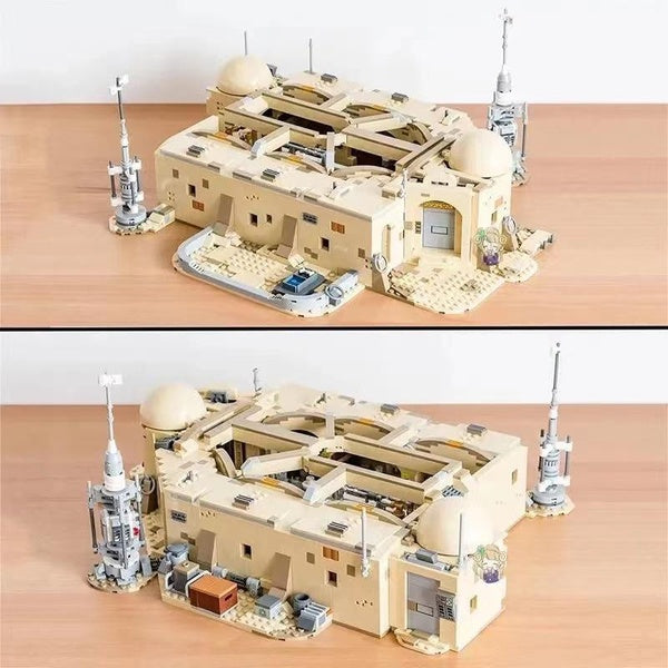 New 3187pcs Eisley Cantina Model Building Block Brick Educational Assembly Toy Children Boy Gift