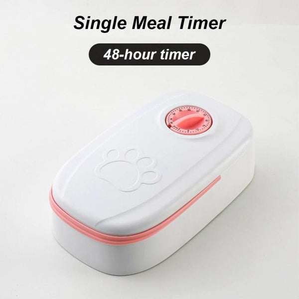 Pet Automatic Timing Feeder with Timer Auto Dog Dry Food Dispenser Cat Food Dispenser Timed Cat Feeder for Cats Dogs