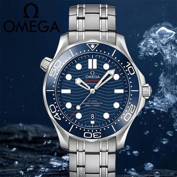 Montre à quartz pour homme, montre-bracelet de luxe en acier inoxydable, étanche, pour homme