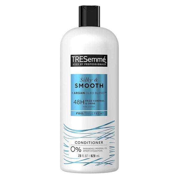 Silky & Smooth Anti-Frizz Conditioner For Frizzy Hair Formulated With Pro Style Technology 28 Oz