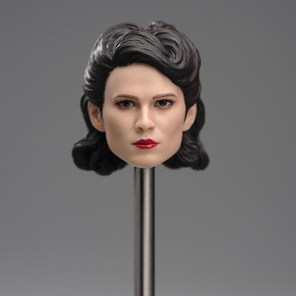 1-6 Scale Women Head Sculpt For 12'' Action Figure Body Female Head Carving Model Toys