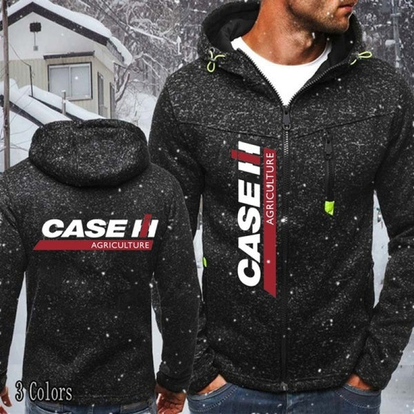2021 Newest Fashion Outdoor Jackets Tractor Agriculture Coat Men Sports Casual Zipper Hooded Hoodie Top