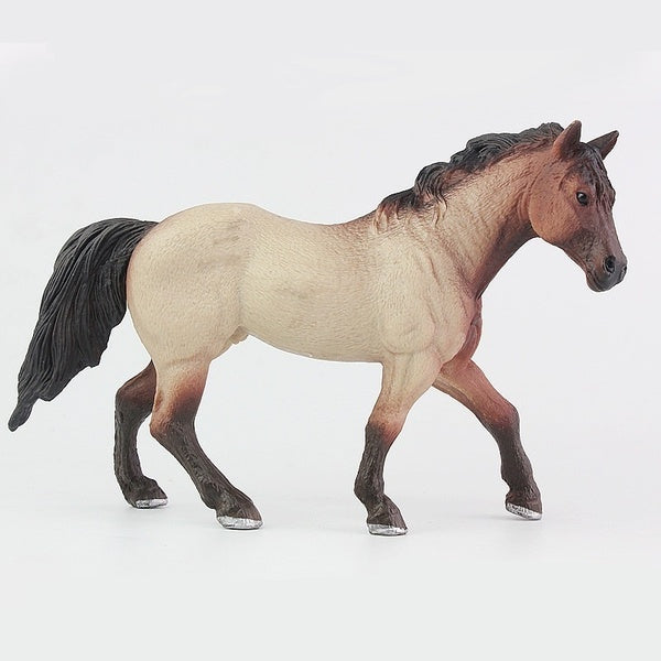 New fashion Simulation wild animal model horse model Quart horse solid children's toy decoration gift