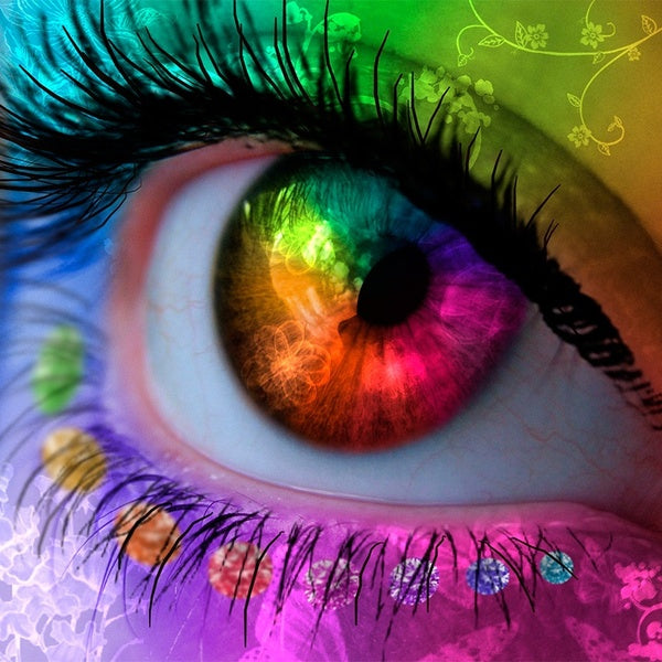 DIY 5D Eye Art Pattern Diamond Painting Full Drill with Number Kits Home and Kitchen Fashion Crystal Rhinestone Cross Stitch Embroidery Paintings Can