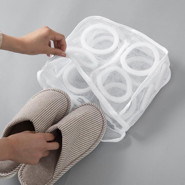 Shoe washing storage bag washing machine special care washing bag household shoe washing bag mesh bag anti-deformation