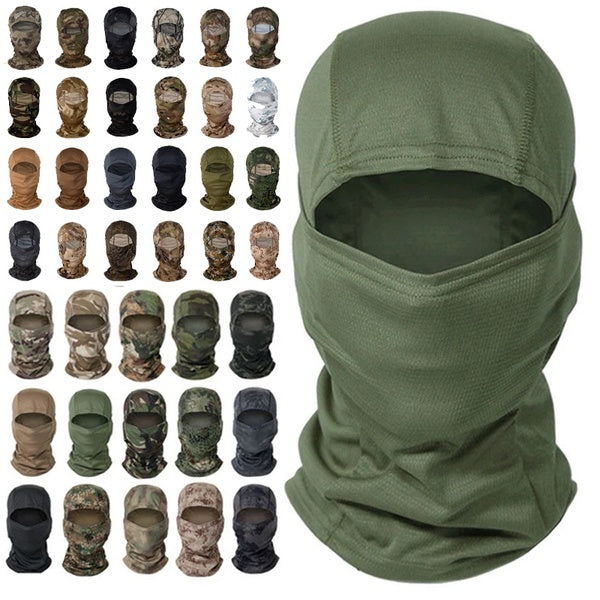 Military Camouflage Balaclava Outdoor Cycling Fishing Hunting Hood Protection Army Tactical Balaclava Head Face Mask Cover